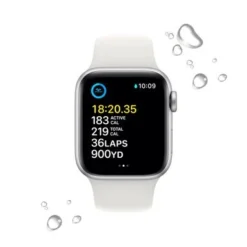 Apple Watch SE 2nd Generation (GPS) 40mm Aluminum Case With White Sport Band - M/L - Silver -APPLE || Garmin || FITBIT Sales d9c06120 c895 56f0 a61a d7a05c617fb9