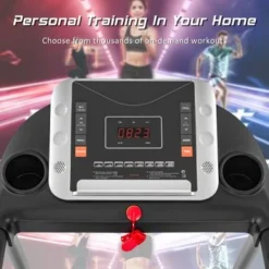 Nestfair 1.5HP Electric Folding Treadmill 3-Level Incline Adjustable - Grey -APPLE || Garmin || FITBIT Sales dcaed329 da72 41c6 86b7 2f8e71972aeb