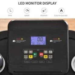 Soozier Treadmill Machine Electric Motorised Folding Running Machine 12 Preset Programs W/ LED Display For Home Gym Black - Black -APPLE || Garmin || FITBIT Sales dd4dceab 776e 4c19 9b3c 699acd84baae