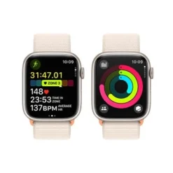 Apple Watch Series 9 (GPS) 45mm Starlight Aluminum Case With Starlight Sport Loop - Starlight -APPLE || Garmin || FITBIT Sales ddb48739 3d65 5ca9 8b39 3c775976581e