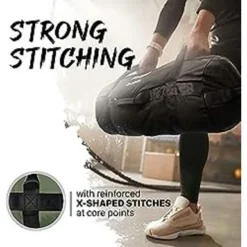 Yes4All Sandbag Weights/Weighted Bags - Sandbags For Fitness, Conditioning, Crossfit With Adjustable Weights (Black - L) -APPLE || Garmin || FITBIT Sales ddb63ea3 0938 4920 848a 374a72c88038