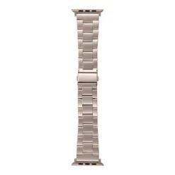 Insignia™ - Stainless Steel Link Band For Apple Watch 42mm, 44mm, 45mm And Apple Watch Ultra 49mm (All Series) - Champagne -APPLE || Garmin || FITBIT Sales e156ba6f 2483 5e48 96a1 db57e3de4621