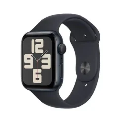 Apple Watch SE (GPS) 44mm Midnight Aluminum Case With Midnight Sport Band - S/M - Midnight