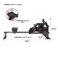 Sunny Health & Fitness Smart Obsidian Surge 500 M Water Rowing Machine - SF-RW5713SMART -APPLE || Garmin || FITBIT Sales e5d0594b 35a8 43b7 837f bbba0820da63