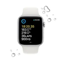 Apple Watch SE 2nd Generation (GPS) 44mm Aluminum Case With White Sport Band - S/M - Silver -APPLE || Garmin || FITBIT Sales e69254b7 aa51 5956 a241 2e9902842aa2