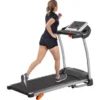 Nestfair 1.5HP Electric Folding Treadmill 3-Level Incline Adjustable - Grey