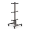 Marcy 6-Peg Olympic Weight Plate Tree And Vertical Bar Holder PT-5856 - N/A - Black