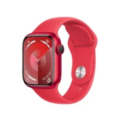 Apple Watch Series 9 (GPS + Cellular) 41mm (PRODUCT)RED Aluminum Case With (PRODUCT)RED Sport Band - S/M - (PRODUCT)RED