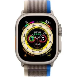 Apple Watch Ultra (GPS + Cellular) 49mm Titanium Case With Blue/Gray Trail Loop - S/M - Titanium -APPLE || Garmin || FITBIT Sales ea7a5d36 1982 5c44 98fd 587f0d175858