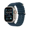 Apple Watch Ultra 2 (GPS + Cellular) 49mm Titanium Case With Blue Ocean Band - Titanium