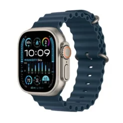 Apple Watch Ultra 2 (GPS + Cellular) 49mm Titanium Case With Blue Ocean Band - Titanium
