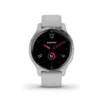 Garmin - Venu 2S GPS Smartwatch 40 Mm Fiber-Reinforced Polymer - Silver/Mist Gray