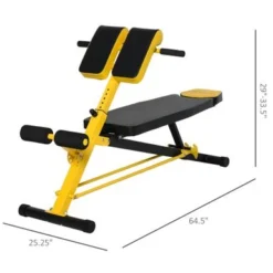 Soozier Adjustable Workout Bench Sit-Up Bench With 2 Decline Angles - Yellow -APPLE || Garmin || FITBIT Sales f09d46bc 1756 4c24 9167 3747fdafc956