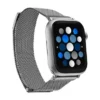 Insignia™ - Stainless Steel Mesh Band For Apple Watch 42mm, 44mm, 45mm And Apple Watch Ultra 49mm (All Series) - Silver
