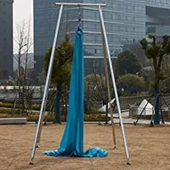 VEVOR Yoga Sling Inversion, 9.6 FT Height Inversion Yoga Swing Stand, Max Capacity 551 LBS Aerial Yoga Frame Inversion -APPLE || Garmin || FITBIT Sales f6e2b44f d777 4409 92fd 7899d0a66338