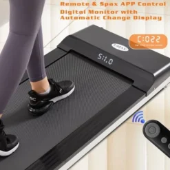 Portable Treadmill, Slim Treadmill With LED Display And Sport APP - Black -APPLE || Garmin || FITBIT Sales f7897e9c ac1d 4df0 9de8 7734dfac987f