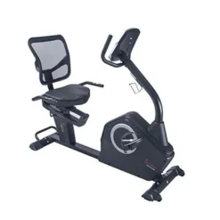 Sunny Health & Fitness Magnetic Recumbent Exercise Bike With Large Soft Comfort Seat With Mesh Back, 12 Preset Or Custom Workouts And Advanced Performance Monitor - SF-RB4850