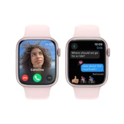 Apple Watch Series 9 (GPS) 45mm Pink Aluminum Case With Light Pink Sport Band - S/M - Pink -APPLE || Garmin || FITBIT Sales f839d7f4 59b7 5b32 965c b37423361833