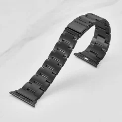 Insignia™ - Stainless Steel Link Band For Apple Watch 42mm, 44mm, 45mm And Apple Watch Ultra 49mm (All Series) - Black -APPLE || Garmin || FITBIT Sales f9a79f34 8761 596a 93b8 4eff63bd52a9