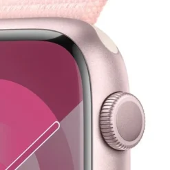 Apple Watch Series 9 (GPS) 45mm Pink Aluminum Case With Light Pink Sport Loop - Pink -APPLE || Garmin || FITBIT Sales fa36722a 3431 5af4 bd48 246b5e1604e5